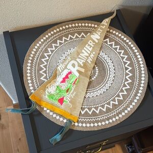 Mount Rainier National Park Souvenir Pennant